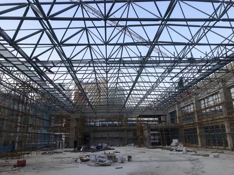 温岭仓库网架罩棚加工